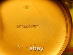 1965 Délicate Tissot Or 18k Monobloc Extra-plate Mécanique Serviced Garantie