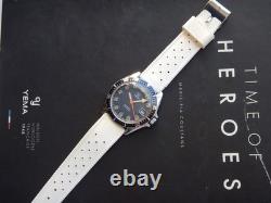 1976 Yema Sous Marine Skin Diver Acier Automatic Super État Révisée Garantie