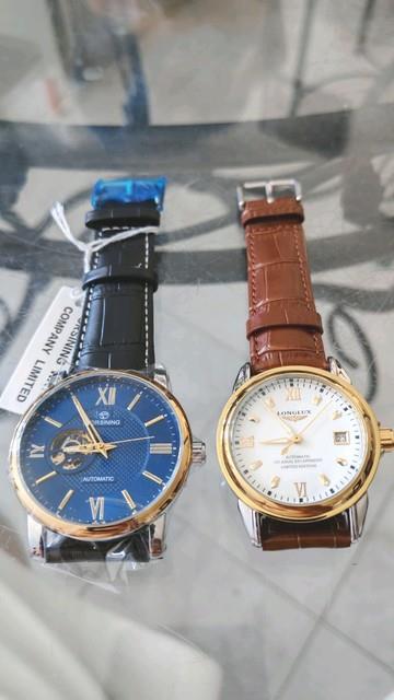 2 Montres Automatiques Neuves Forsining & Longlux Style &eacute;l&eacute;gant