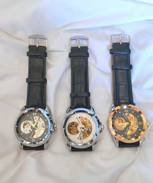 3 Montres Automatique Hommes
