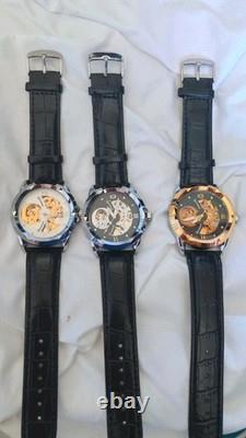 3 Montres Automatique Hommes