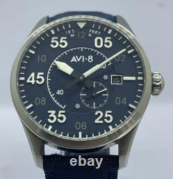 AVI-8 Spitfire Type 300 Automatic AV-4073-11 21 Jewels Sapphire Watch