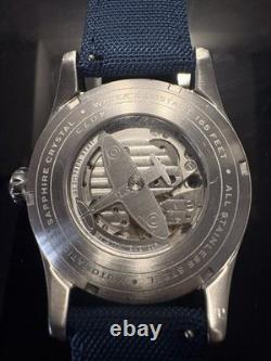 AVI-8 Spitfire Type 300 Automatic AV-4073-11 21 Jewels Sapphire Watch