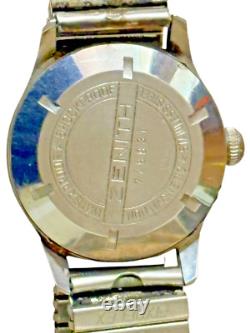 Ancienne Montre Automatic Automatique Zénith Fonctionne Bracelet Extensible Ancienne Montre Automatic Automatique Zénith Fonctionne Bracelet Extensible