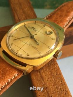 Ancienne Montre Bracelet Homme Automatic FORTIS TRUE LINE Plaqué Or