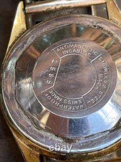 Ancienne Montre Suisse Dulux Automatique Incabloc Waterproof Anti magnétique