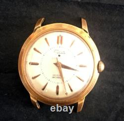 Ancienne montre Elvia Automatique plaqué Or Fonctionnelle Ancienne montre Elvia Automatique plaqué Or Fonctionnelle