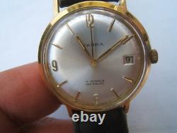 Ancienne montre TEGRA 17 JEWELS INCABLOC Années 50 swiss made
