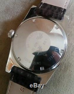 Ancienne montre homme automatique suisse de plongée Paul Garnier 1965 TBE