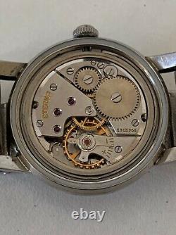 Ancienne rare montre Eterna secondes watch swiss fonctionne