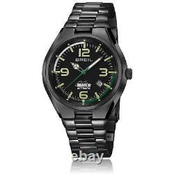 Automatique Montre Homme BREIL MANTA PROFESSIONAL TW1359 Acier Noir Sub 100mt