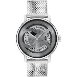 Automatique Montre Homme CK CALVIN KLEIN ICONIC 25300004 Acier Mesh Noir