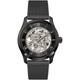Automatique Montre Homme Hugo Boss Principle 1514255 Acier Mesh Noir