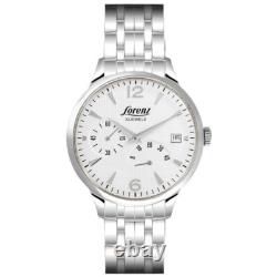 Automatique Montre Homme LORENZ 30160AA Acier Inoxydable Blanc