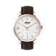 Automatique Montre Homme Lorenz 30161dd Cuir Brun Gold Rose