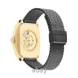 Automatique Montre Homme MONTIGNAC MOW800 Acier Inoxydable Noir D'or Automatique Montre Homme MONTIGNAC MOW800 Acier Inoxydable Noir D'or