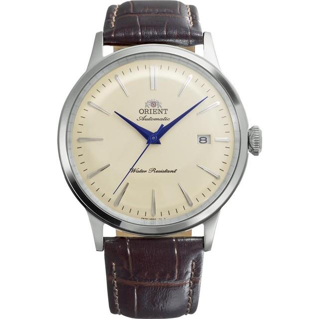 Automatique Montre Homme Orient Bambino Classic Ra-ac0033y30b Cuir Brun Beige