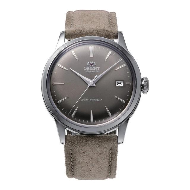 Automatique Montre Homme Orient Bambino Classic Ra-ac0m13n30b Cuir Brun Gris