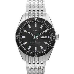 Automatique Montre Homme TIMEX WATERBURY TW2V24900 Acier Inoxydable Noir Automatique Montre Homme TIMEX WATERBURY TW2V24900 Acier Inoxydable Noir
