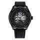 Automatique Montre Homme Tommy Hilfiger Oliver 1791887 Cuir Noir