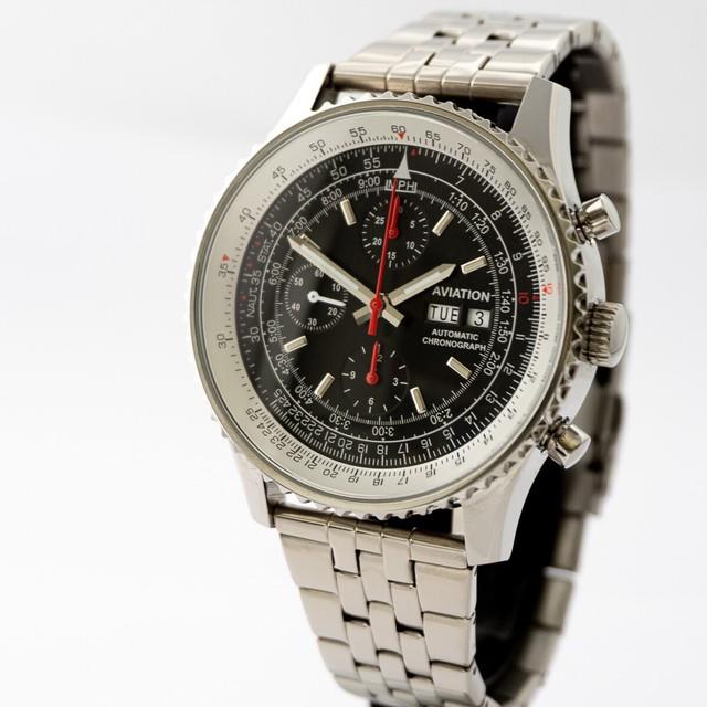 Aviation 7750 Chronographe Automatique Clone Montre Tachymètre