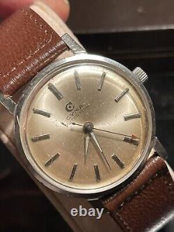 Belle Montre Cyma Automatic Autorotor Suisse Acier No Omega Longines