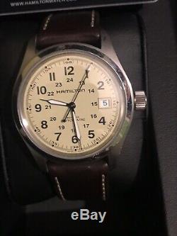 Belle Montre hamilton Khaki automatique h704450 Military Wristwatch