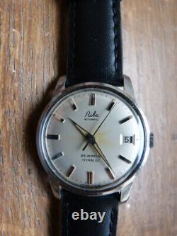 Belle montre suisse Rila automatique. 25 rubis. Révisée