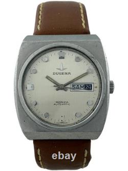 Bracelet Hommes Dugena Monza Automatique Eta 2789 Day & Chiffres / Date, Travaux