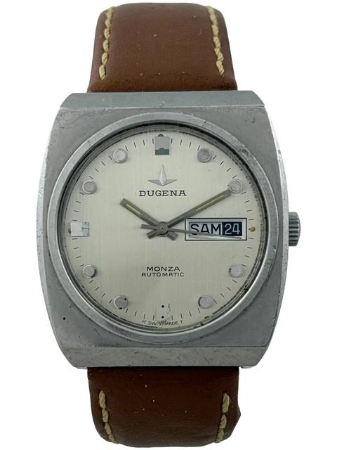 Bracelet Hommes Dugena Monza Automatique Eta 2789 Day & Chiffres / Date, Travaux