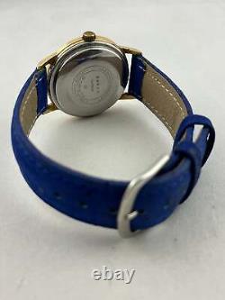 Bracelet Hommes Glashütte Gub Automatique Calibre 67.1 Avec Bleu