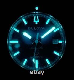 Bulova 98B465 Marine Star Montre Plongée Automatique 200m Saphir Gris Ø41mm