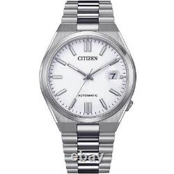 Citizen NJ0150-81A cadran blanc automatique en acier inoxydable saphir Tsuyosa Citizen NJ0150-81A cadran blanc automatique en acier inoxydable saphir Tsuyosa