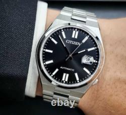 Citizen NJ0150-81E automatique cadran noir acier inoxydable saphir Tsuyosa