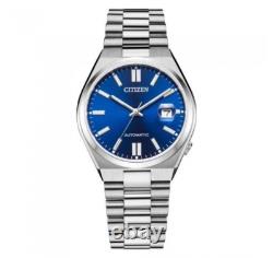 Citizen NJ0150-81L cadran bleu automatique en acier inoxydable saphir Tsuyosa
