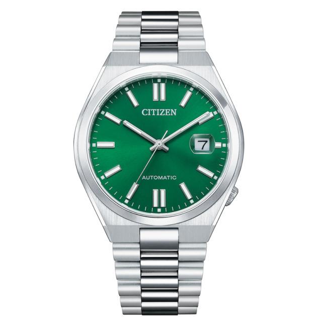 Citizen Nj0150-81x Cadran Vert Automatique En Acier Inoxydable Saphir Tsuyosa