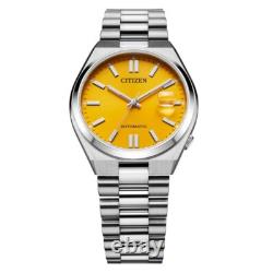 Citizen NJ0150-81Z cadran jaune automatique en acier inoxydable saphir Tsuyosa