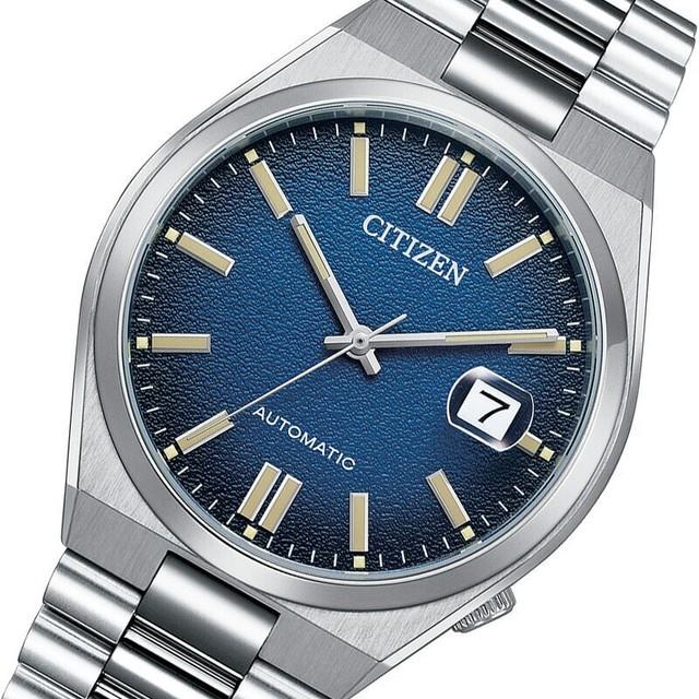 Citizen Nj0151-88l Tsuyosa Sapphire Dégradé Automatique Bleu Foncé Acier Inox