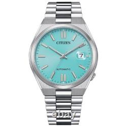 Citizen NJ0151-88M automatique Tsuyosa saphir bleu turquoise acier inoxydable