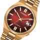 Citizen Nj0153-82x Automatique Cadran Rouge Ton Or Acier Inoxydable Tsuyosa S