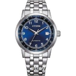 Citizen NJ0210-56L Montre-bracelet Automatique Acier Bleu Noir Homme