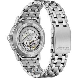 Citizen NJ0210-56L Montre-bracelet Automatique Acier Bleu Noir Homme
