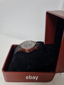 Custom Automatic Watch Copper Coffee Color And Military Green Brown SeikoModNH35