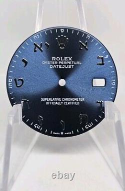 Dial Hebrew For Rolex 126300 / 126334