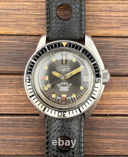 Diver Squale Automatique ETA 2783 Années 70 Double Medium 30 ATM Bakélite