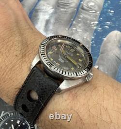 Diver Squale Automatique ETA 2783 Années 70 Double Medium 30 ATM Bakélite