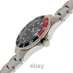 Dugena 4460588 Diver Montre Bracelet Automatique pour Hommes 10ATM Acier Inox