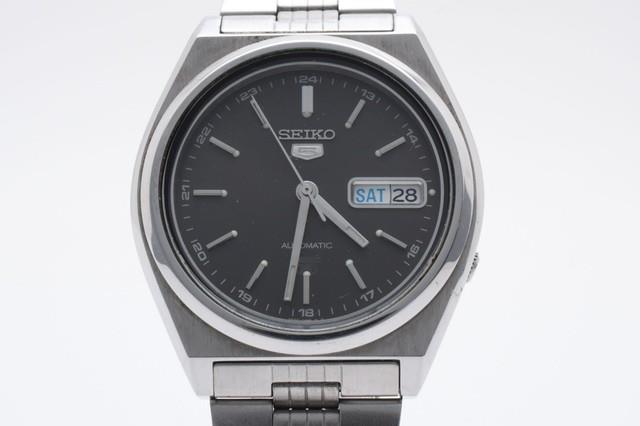 Excellent +5? Seiko 7s26-8760 Montre Automatique Homme Jour-date Lumineuse