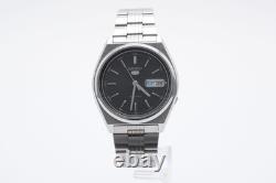 EXCELLENT +5? SEIKO 7S26-8760 Montre Automatique Homme Jour-Date Lumineuse