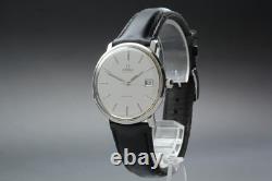 Exc+4 Montre Homme Automatique Omega De Ville Tool 107 36mm Cadran Argenté